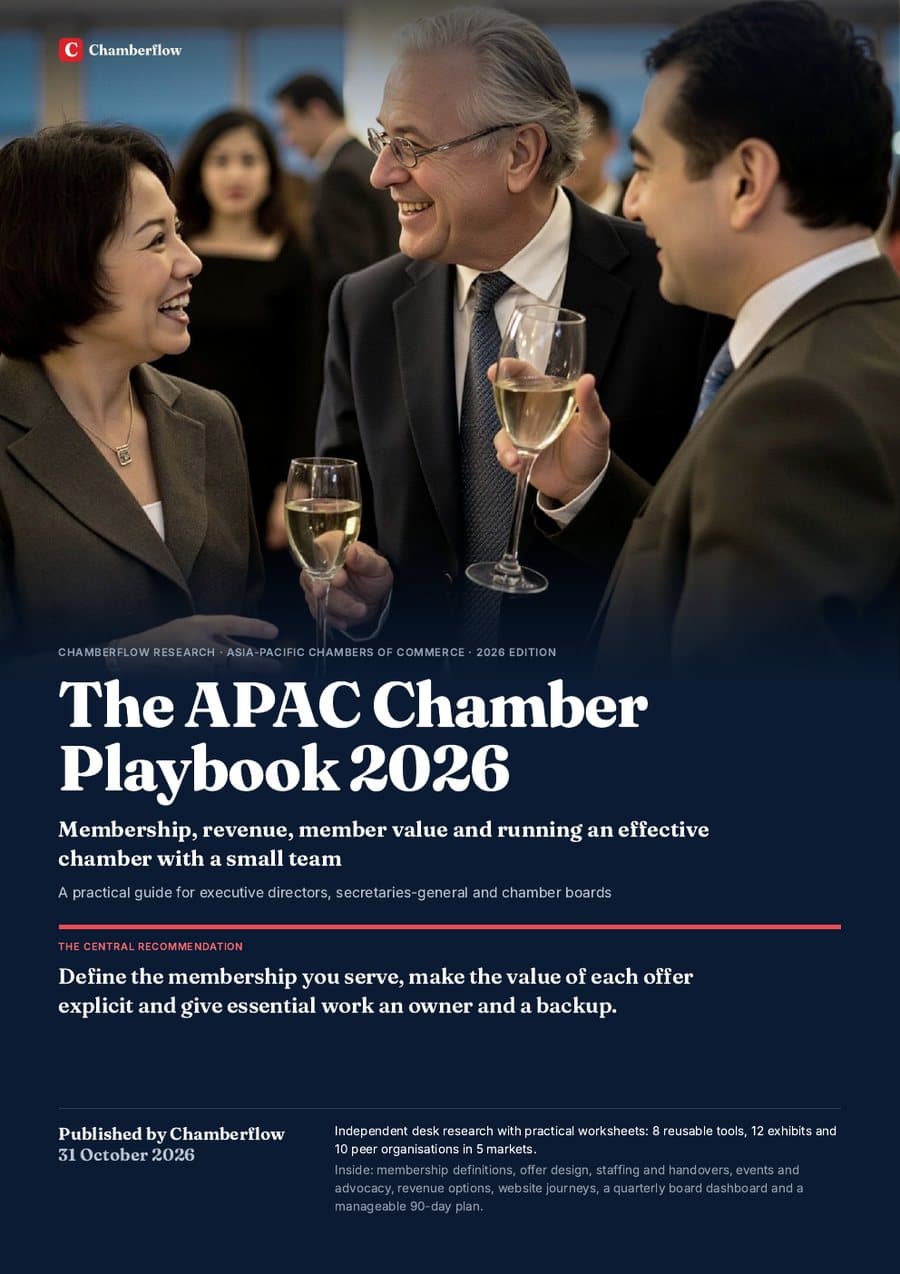 The cover of The APAC Chamber Playbook 2026